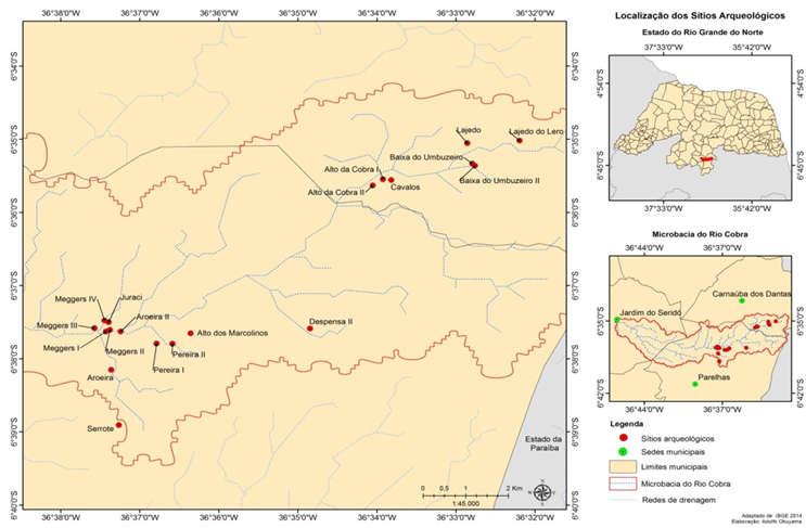 Dessa forma, foram identificados ao todo, 19 (dezenove) sítios a céu aberto ao longo da margem do rio da Cobra (Figuras 7 e 8).