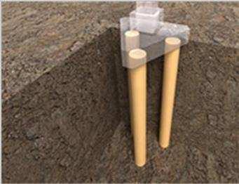 Fonte: < www.leonardi.com.br> É obrigatório o uso de lastro de concreto magro com espessura não inferior a 5 cm para a execução do bloco de coroamento de estaca ou tubulão. 3.