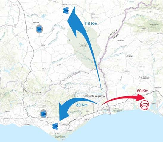 Mobilidade elétrica Para além dos postos já existentes, está prevista a instalação de 4 pontos de carregamento