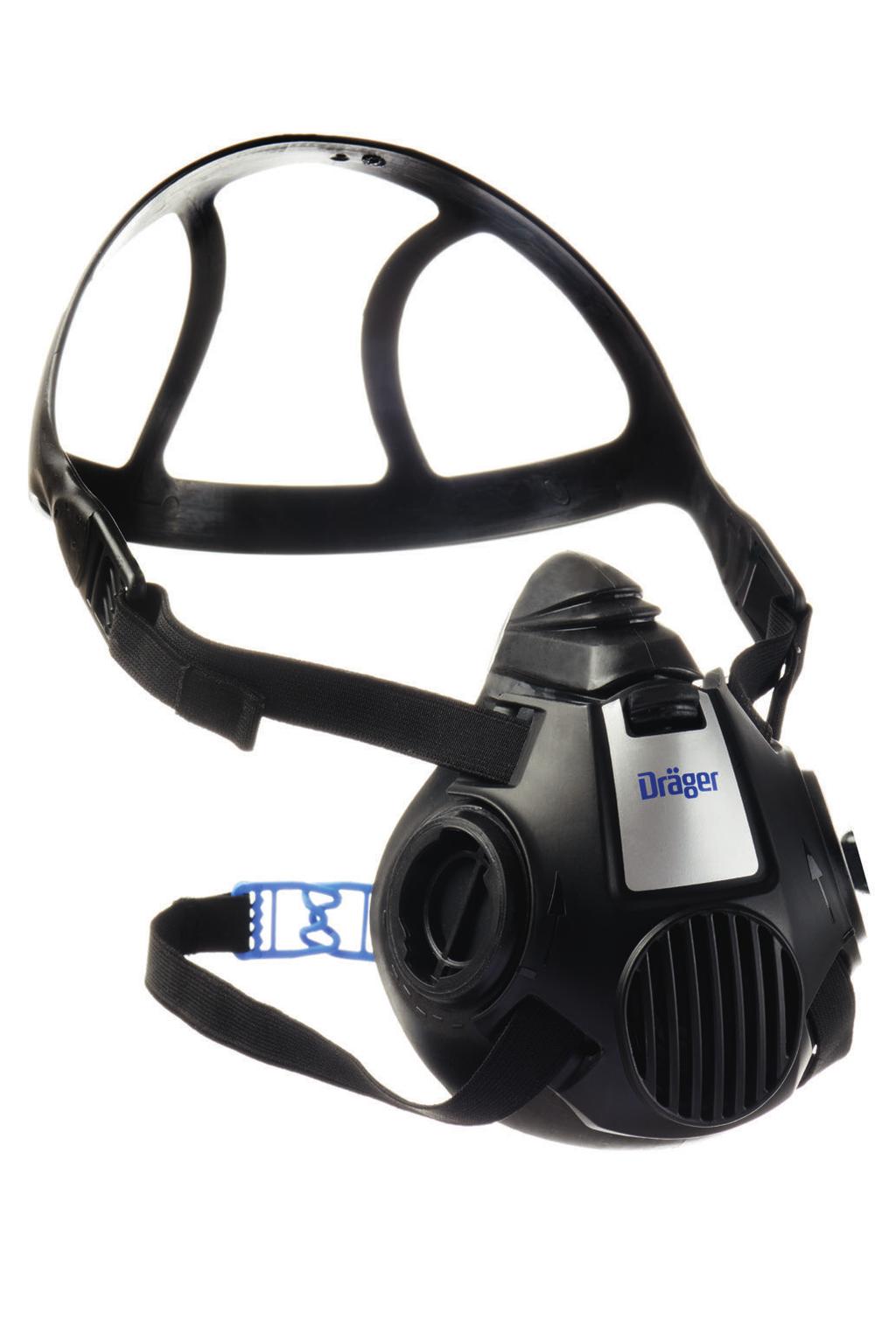 Dräger X-plore 3300/3500 Máscara semifacial Uma combinação perfeita: design moderno e leve que oferece a você mais proteção e conforto Escolha entre a máscara semifacial Dräger X-plore 3300,
