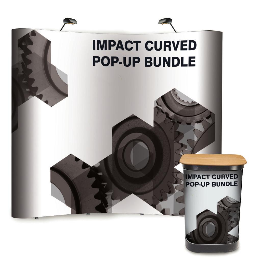 Pop-Ups & Hop-ups Impact Curved Pop-Up Bundle Impact Straight Pop-Up Bundle -