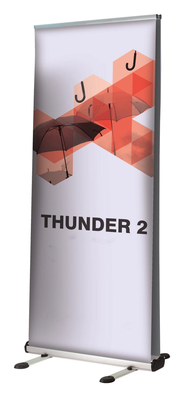 Expositores para Exterior Thunder 2 - Roll-up duplo para