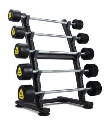 dumbbells (saddle) à prova de impacto Larg.: 240cm - Prof.: 82cm - Alt.