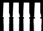 182101-1,5 mm 182103-3 mm Pilares Slim Torque máximo 30Ncm Torque máximo 30Ncm Torque máximo 30Ncm 018107-7 mm 018109-9 mm Transfers de Impressão 103000 - Cônico (Mold.