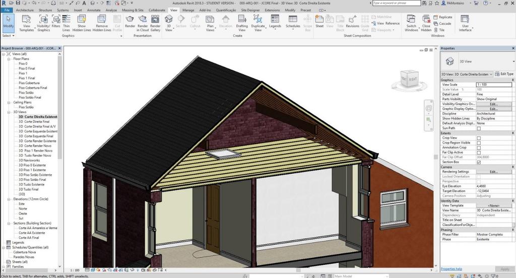 MODELAÇÃO DA REABILITAÇÃO EM AMBIENTE REVIT