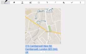 Utilidades Toque em Inserir Imagem ou Video Tirar foto ou Gravar vídeo. Desenhe uma moldura na nota e depois toque dentro da moldura com a S Pen ou com seu dedo para tirar uma foto ou filmar.
