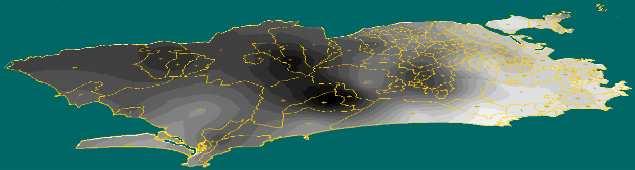 Espaço geográfico Diferentes Dados Geográficos permitem diferentes percepções do