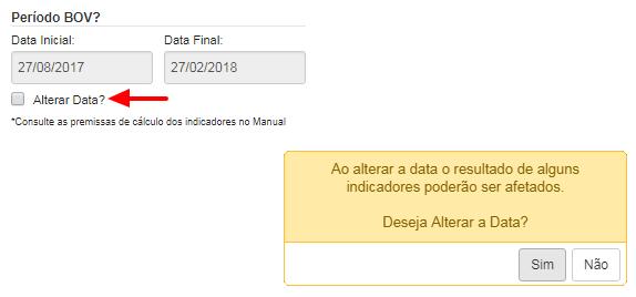 Os indicadores % de participação do PAP, Aproveitamento total, Churn precoce, FPD e Volume total de vendas (mês) são afetados pela atribuição deste filtro que define intervalo de período, data