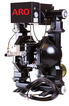 Sistema de Drenagem Automática BOMBA ESPECIAL Solução de Controle Pneumático com Sensores de Nível de Líquido O Sistema de Drenagem Automática da ARO oferece controles automáticos de liga/desliga