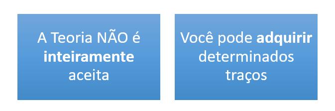 Teoria dos Traços de Personalidade Traços Físicos: Topografia de líder, estatura