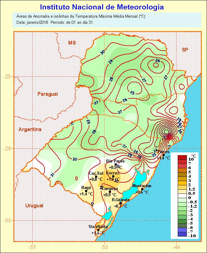 no Pacífico Equatorial (Figura 3) manteve ainda o padrão de evento La Nina moderado, mas indicando