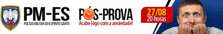 PROVA POLÍCIA MILITAR DO ESTADO DO ESPÍRITO SANTO PM ES QUESTÕES DE CONHECIMENTOS ESPECÍFICOS LEGISLAÇÃO MILITAR Edital nº 01/2018: SOLDADO COMBATENTE (QPMP-C) - Edital nº 02/2018: SOLDADO MÚSICO