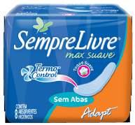 ..r$ 3,97 5 Absorvente Sempre Livre Noturno Seca ou .