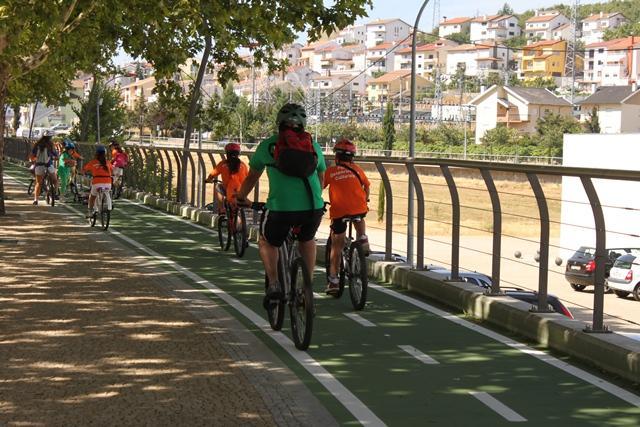 Boas Práticas Rede de Ciclovias Urbanas O Município de Bragança está a