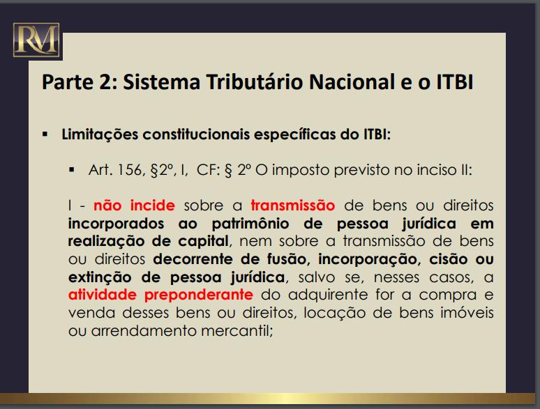 Progressividade: IR Proporcionalidade: IPVA, a alíquota permanece em todas as bases de cálculo. (OK) Seletividade: IPI, A majoração da alíquota do tributo em relação a itens de menor interesse.