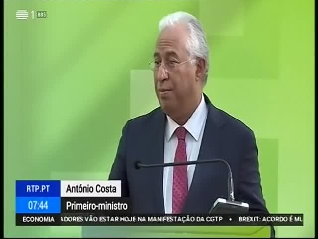 da Economia - Declarações de António Costa
