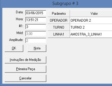 PRODUTO 2 Parâmetros inseridos automaticamente Perceba que ao inserir os dados a