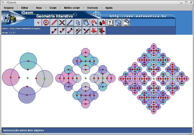 Introdução O igeom igeom - Geometria Interativa na Internet