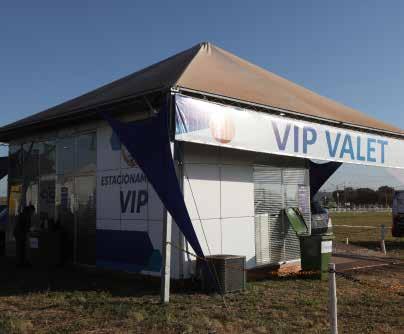 ESTACIONAMENTO VIP A Agrishow é a única feira agrícola a ter um estacionamento VIP para receber com toda comodidade visitantes que desejam ter um tratamento diferenciado.