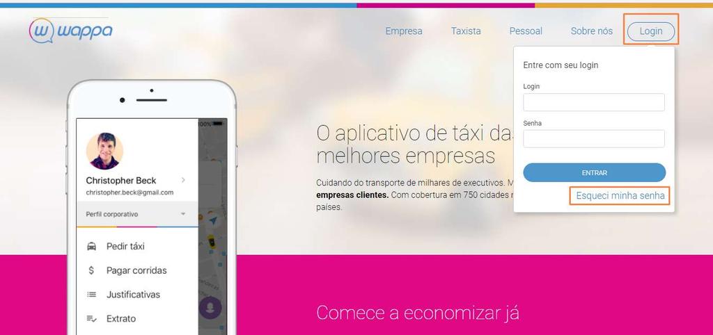 REENVIAR SENHA Web Colaborador Insira DDD + número de seu celular cadastrado no