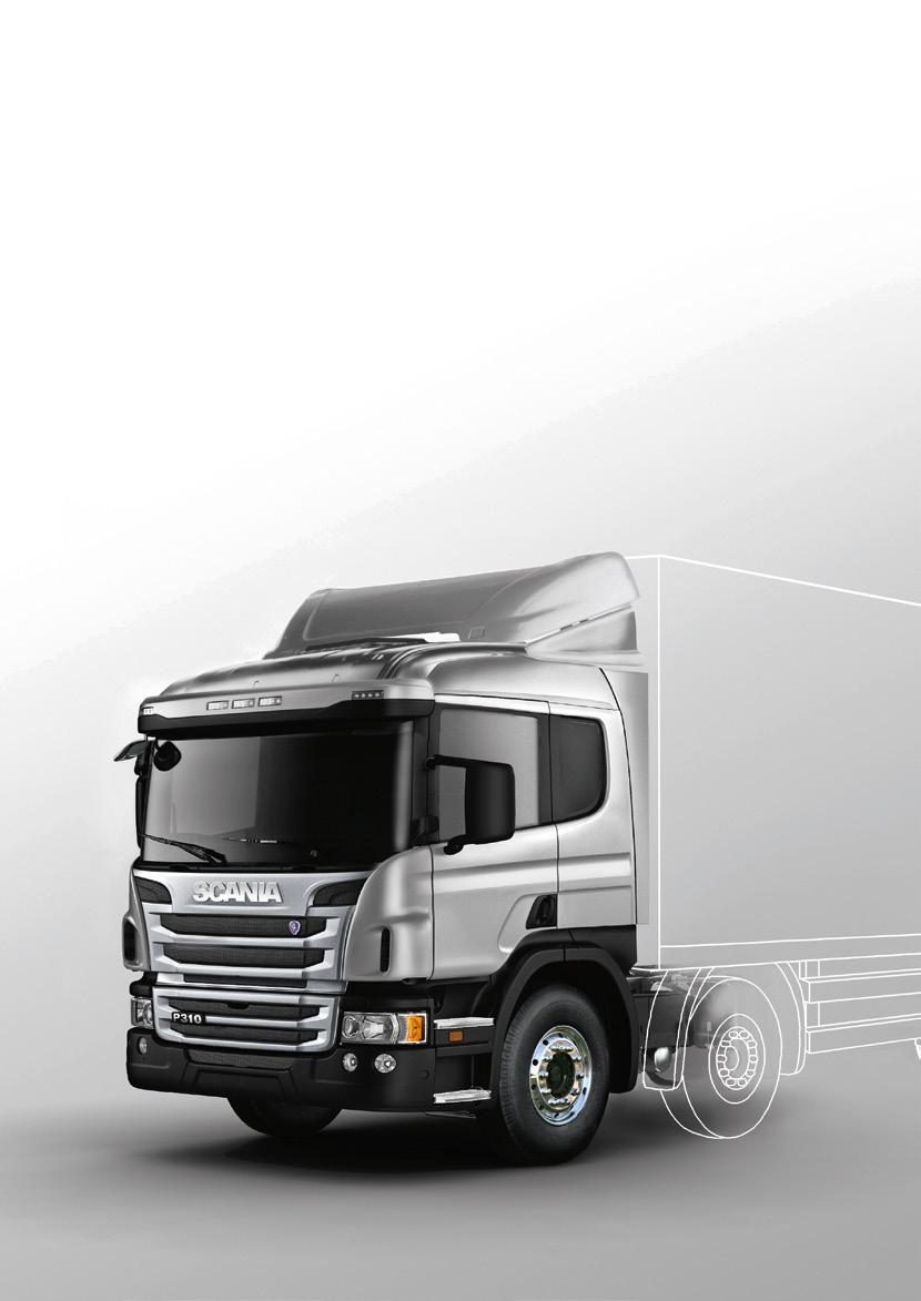 P 310 Veículo semipesado para operação de distribuição. A Scania fabrica caminhões que constroem e alavancam negócios. Não é uma questão apenas de desempenho, de confiabilidade e economia.
