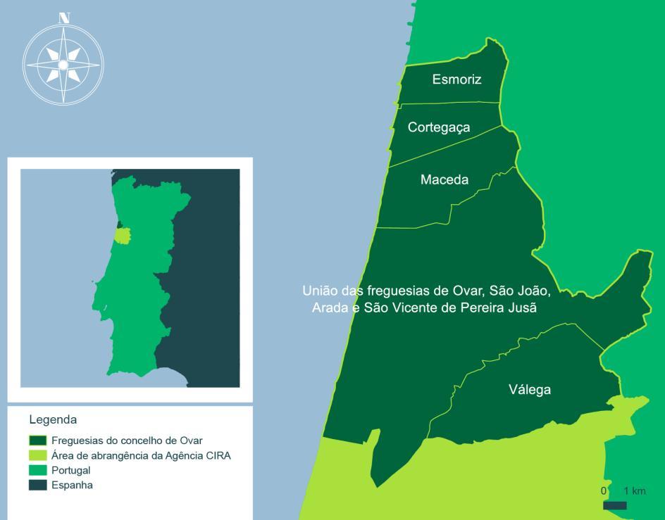 Ovar O município de Ovar localiza-se na região Centro (NUTS II) e sub-região Baixo Vouga (NUTS III), pertencendo ao distrito de Aveiro.