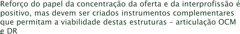 5. Transparência Apreciação Global Posição Portuguesa Capacidade reguladora Menor capacidade de regulação face a quotas implica a necessidade de aprender a utilizar novos instrumentos com a maior