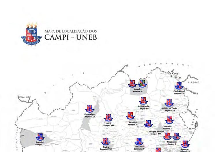 UNIVERSIDADE DO ESTADO DA BAHIA - UNEB DCH MAPA DE