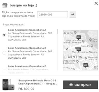 Estoque Cliente compra na americanas.