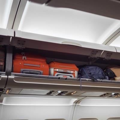 A Rosa quis levar para Sevilha uma mala que pudesse ser transportada por cima do seu assento no avião.