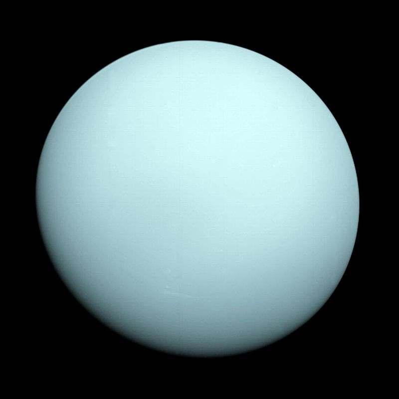 SISTEMA SOLAR Um Tour pelo Sistema Solar URANO O pai dos Titãs Da Nasa Outrora considerado um dos planetas de aspecto mais ameno, Urano revelou-se um mundo dinâmico, com algumas das nuvens mais