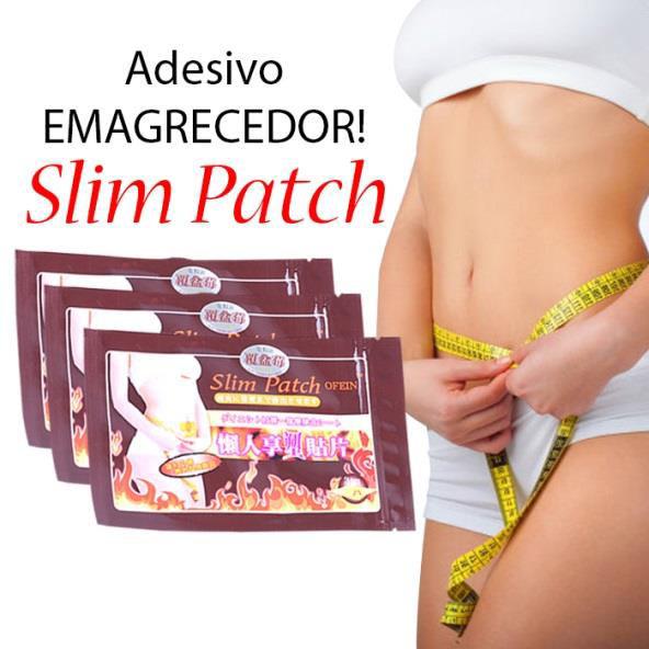 19 Perder Peso com Slim Patch Os adesivos emagrecedores são efetivos em bloquear a absorção de gordura, açúcar, amido e ajudam a equilibrar o excesso de apetite, baixando os excessos.