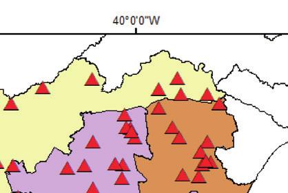 foram oriundos de 76 estações meteorológicas (Figura 1) adquiridos pelo