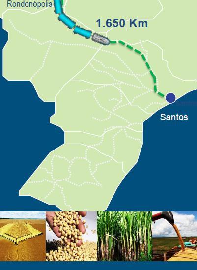 650 Km Serviço: Transporte de Grãos Origem: