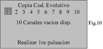 9); Pulsar o Botão escondido do comando original; No display aparece Procesando e Realizar 1ª pulsación (fig.10).