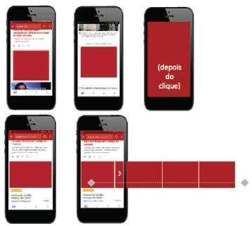 Mobile Fullscreen (home e internas) 4. Native Ads Chamada, Feed, Carrossel ou Vídeos (home) 5.