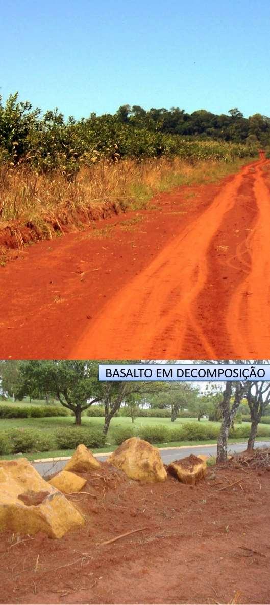 Residual de granito e de rochas petrograficamente similares: por serem abundantes na natureza, predominam em vastas regiões do Brasil, em particular nos estados do Rio de Janeiro,