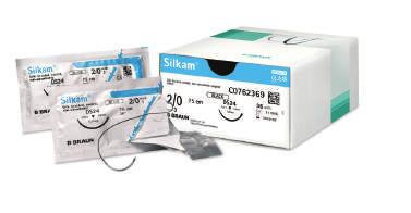 SOLICITE AO SEU DISTRIBUIDOR HABITUAL Silkam Preto - Seda Natural HS15 ½ 15 mm HS21 ½ 21 mm HS26 ½ 26 mm C0762091 1,39 * C0764140 1,20 * C0762148 1,16 * C0765210 1,14 * C0762210 1,11 * 2/0 3/0 4/0