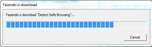 Figura 3 Executar Detect Safe Browsing (DSB) Logo após, vai ser realizado