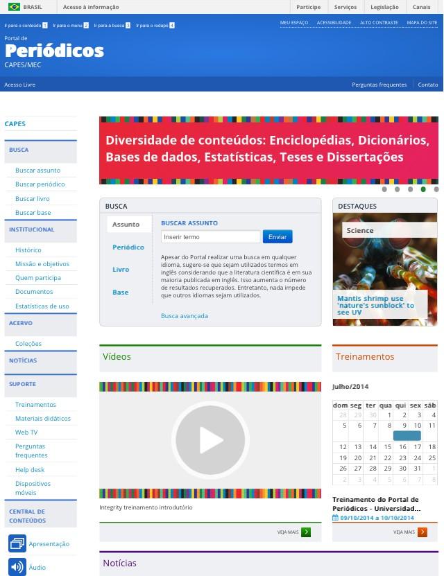 O que é o Portal de Periódicos? A maior biblioteca virtual de informação científica do mundo: Mais de 37.