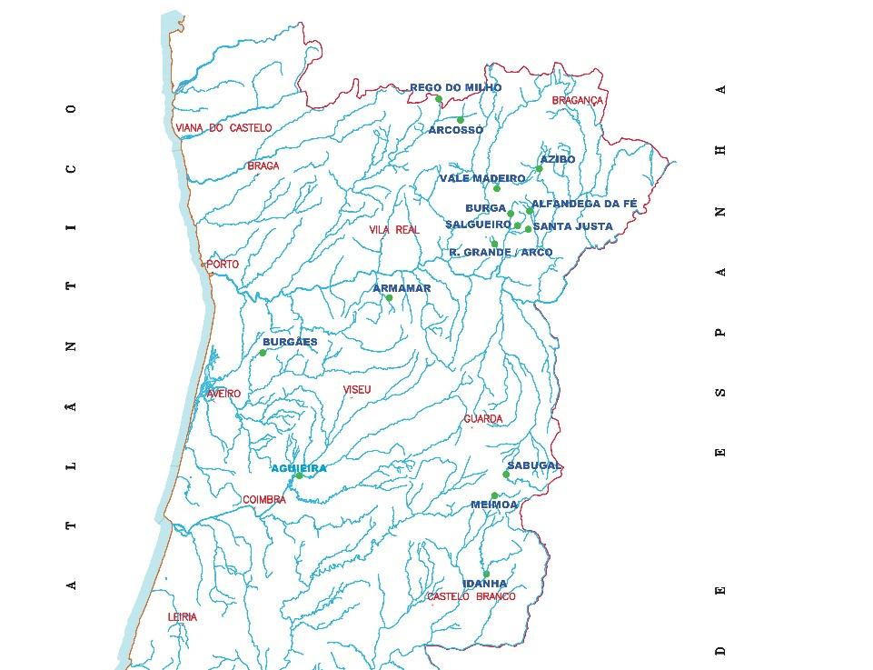 5. Reservas de Água nas Albufeiras de Aproveitamento Hidroagrícola Os armazenamentos registados nas albufeiras no final de outubro (02/11/2018), monitorizados pela Direção- Geral de Agricultura e