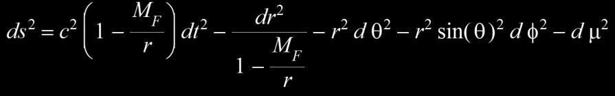 O principal resultado deste trabalho é que por (7) concluímos que o Fóton deve conter massa de repouso e esta é dada por M F = _C1, já que sua velocidade (7) é diminuida devido à sua energia, e deve