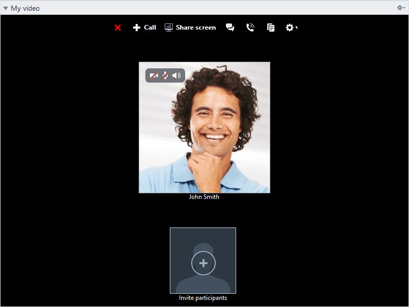 9 Funções multimídia 9.2 Transmissão de vídeo para seu parceiro via webcam Use o TeamViewer para videoconferência e inicie videochamadas com os contatos em sua lista de computadores e contatos.