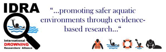 INTERNATIONAL DROWNING RESEARCH ALLIANCE 8. MATERIAL SUPLEMENTAR SOBRE ESTATÍSTICAS (apenas como curiosidade).