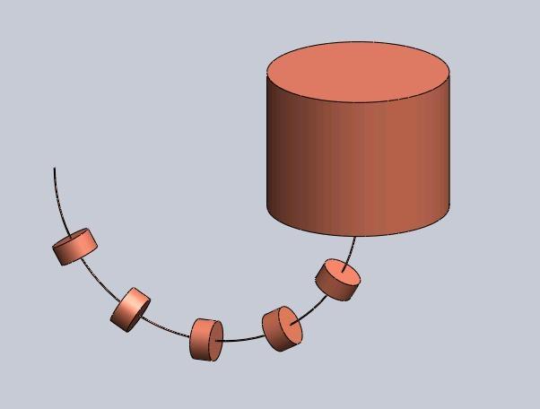 Figura 8.10: Curva de resposta em frequência para o sistema ilustrado na figura 8.