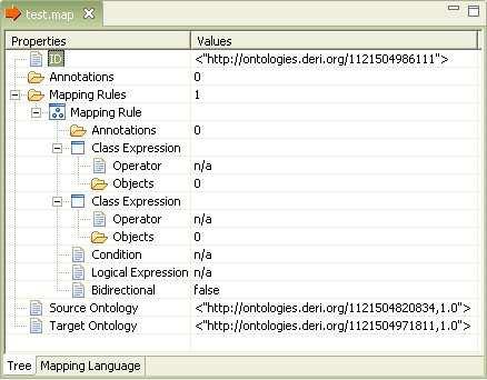 Figura 4: Mapeamento dos dados 2.5.3 JOE Java Ontology Editor Ontologias do ponto de vista do JOE são entidades-relacionamentos ou modelos de uma dada base de conhecimento.