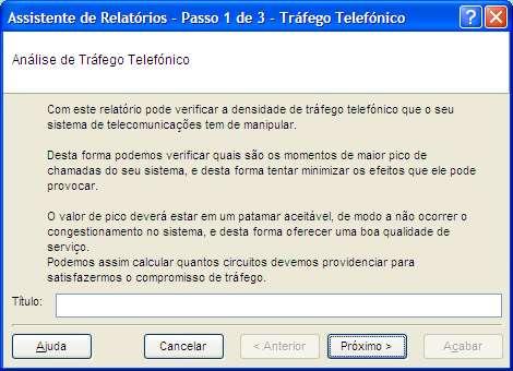 Tráfego Telefónico