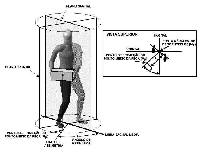 9 Rotação do Tronco Fator de Assimetria (AM) Fonte: Adaptado de NIOSH (1994) AM = 1- (0, 0032.