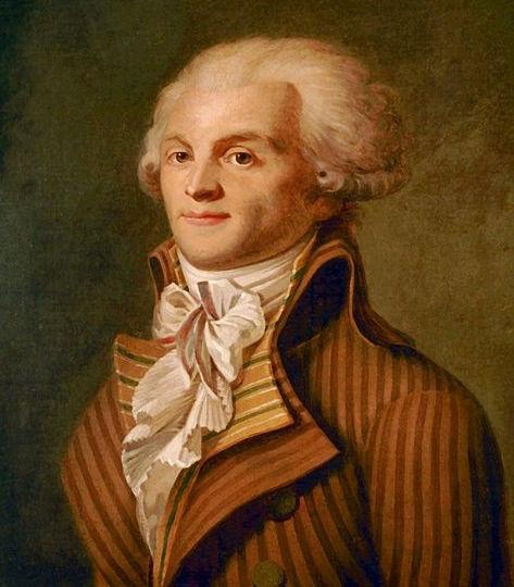 Autor desconhecido / Retrato de Maximilien de Robespierre, 1790 /