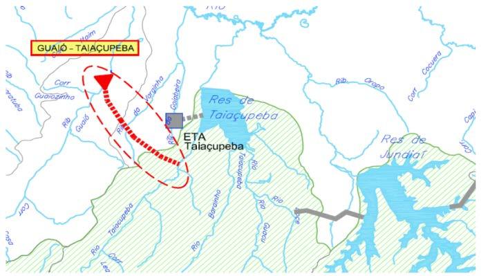 rio Taiaçupeba Mirim Extensão 9